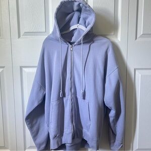 Brandy Melville Lavender Hoodie Jacket